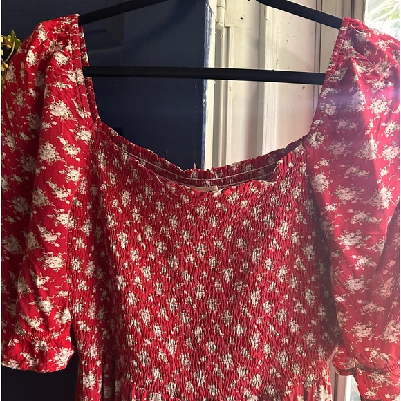 Natural Life Analynne smocked Maxi Dress - Picture 2 of 7